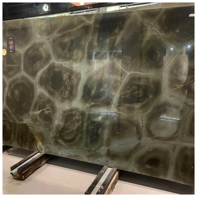 Verde Dark Green Turtle Quartzite Slabs Verde Dark Green Turtle Quartzite Slabs