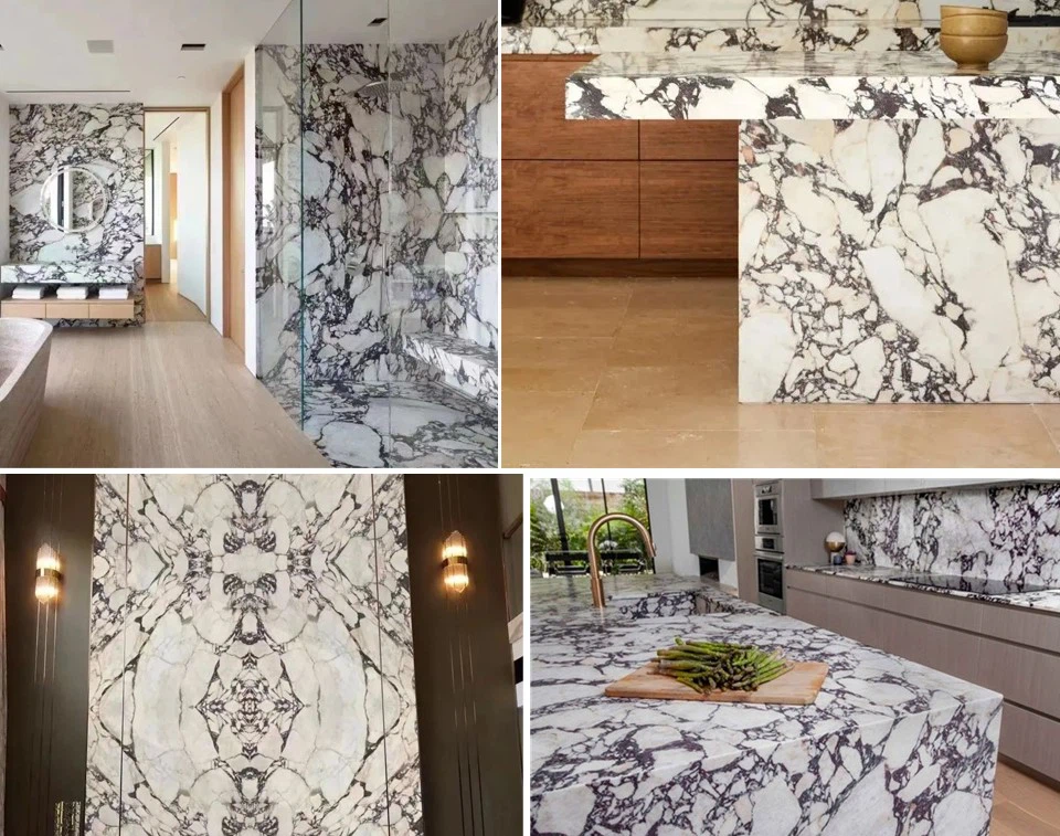 Calacatta Viola Marble Tiles and Countertops