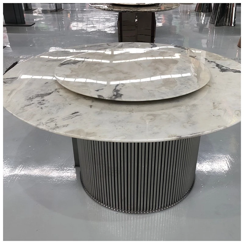 Dover White Namibian White Round Dining Table Dover White Namibian White Round Dining Table