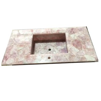 Rozenkwarts ijdelheid top