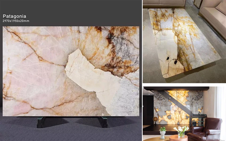 Patagonia Quartzite Application or projects Patagonia Quartzite Application or projects