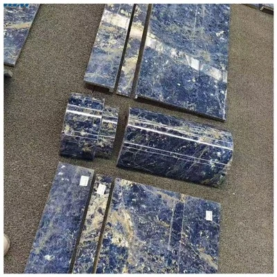 Boliviaanse blauwe marmeren tegels