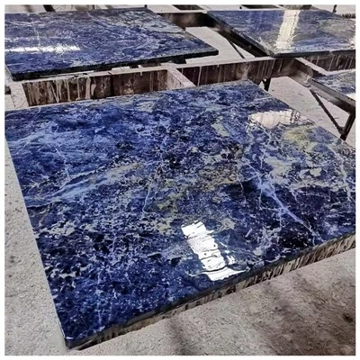 Boliviaanse Sodaliet Blauwe Marmer